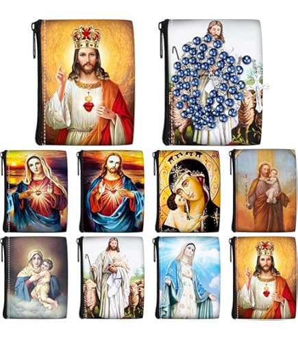 Amazon.com: Alexandra Int'l Tapestry Cloth Jesus Prayer Pouch for
